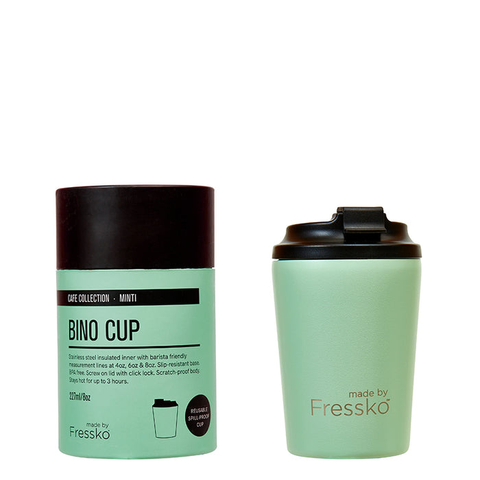 minti reusable coffee cups