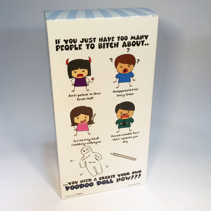 blank voodoo doll