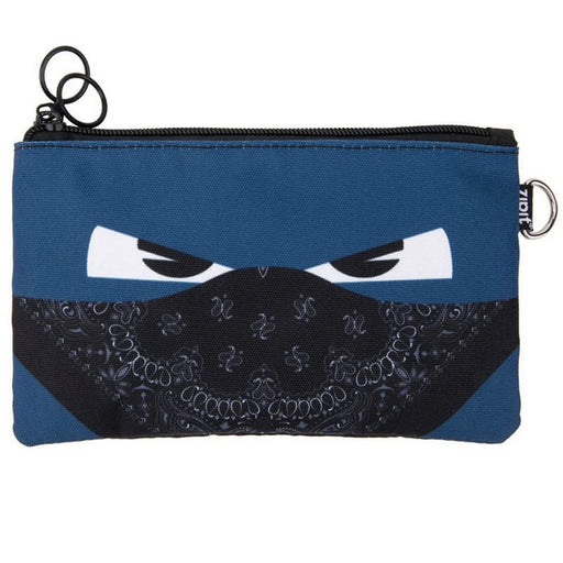 blue bandit face masks pouch