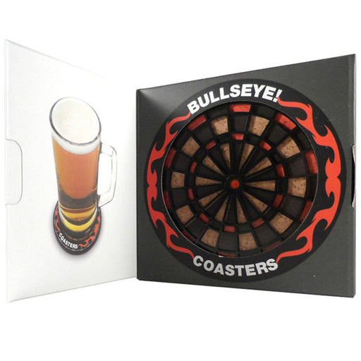 bullseye coasters
