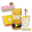 GOBBurger neopolitan cupcake burger kit