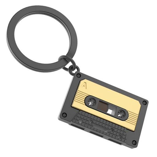 audio casette keyring