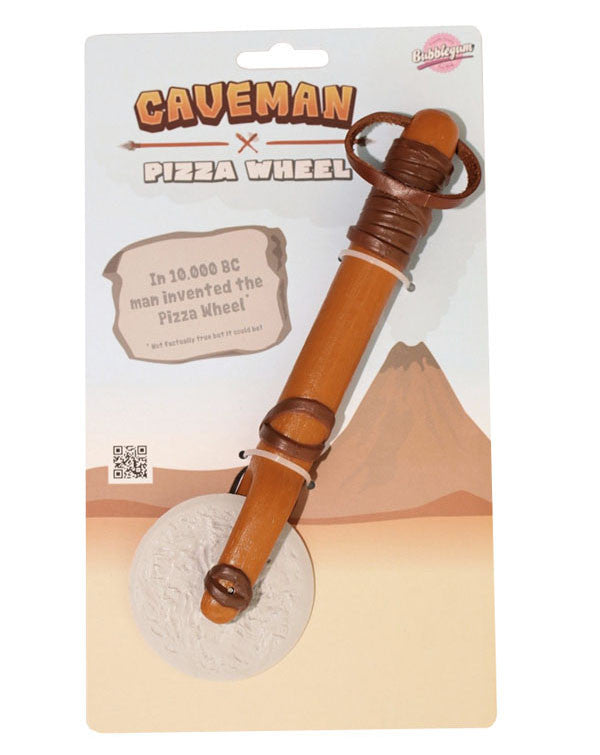 caveman pizza wheel