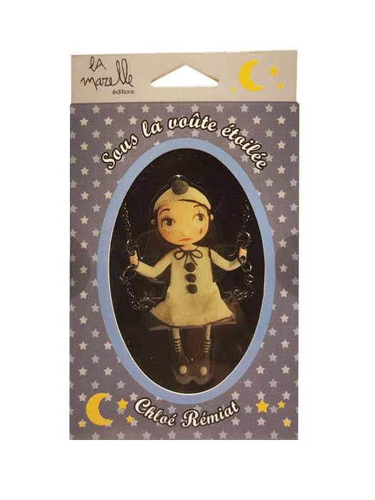 Girl on online a swing necklace