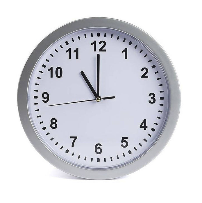 wall clock with hidden compartment