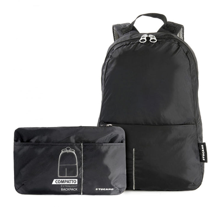 Compatto compatto backpack black — amebastuff