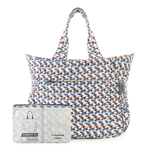 compatto shopper bag by mendini colourful