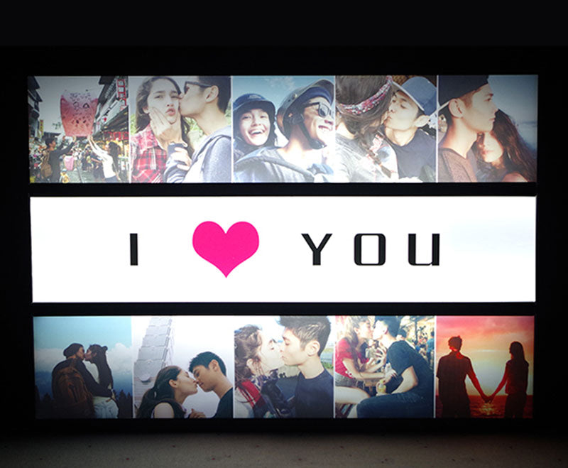 custom photo light box