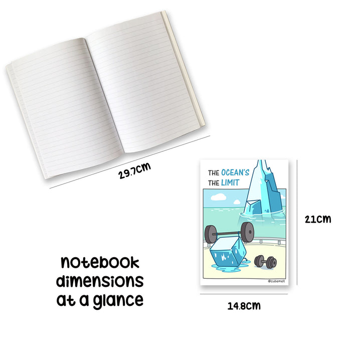 cubemelt life gives lemons notebook