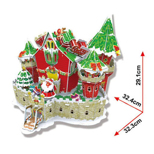 christmas castle puzzle