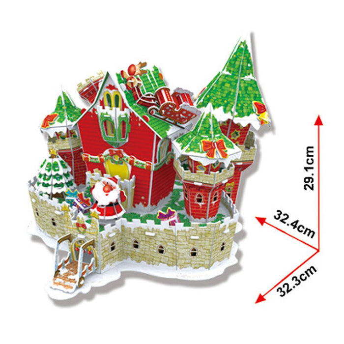 christmas castle puzzle