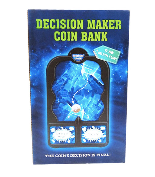 decision maker coin bank