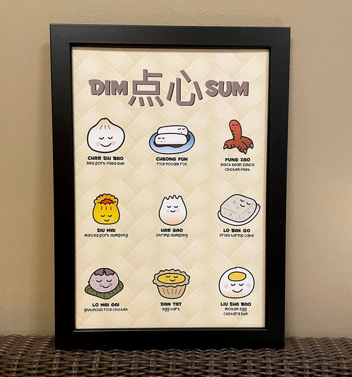 dim sum poster (A4)