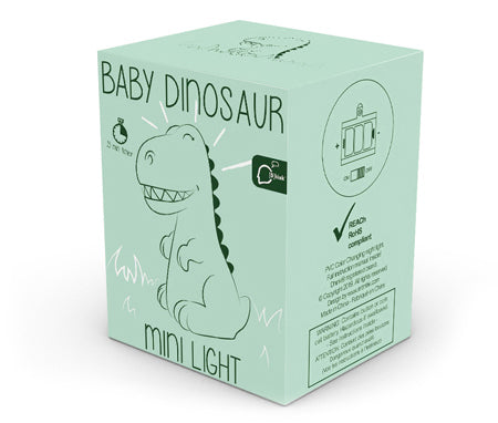 mini dino night light