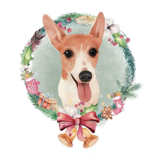 festive pet acrylic block