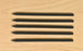black eco pencil set