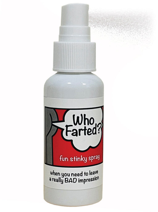 who farted? fun stinky spray