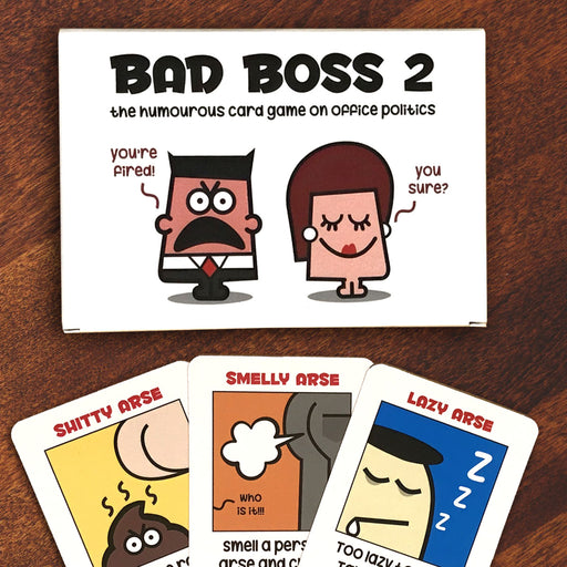 bad boss 2 card game