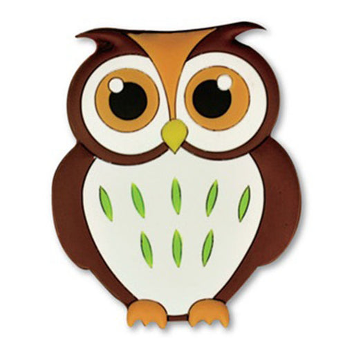 flappy owl fridge magnet