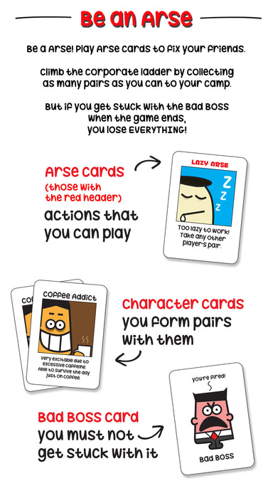 bad boss 2 card game
