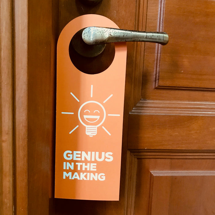 genius doorsign