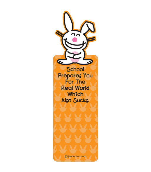 happy bunny bookmark real world