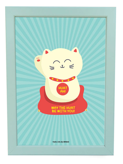 huat cat poster (A4)