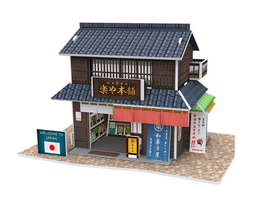 puzzle 3D japanese confectionery shop