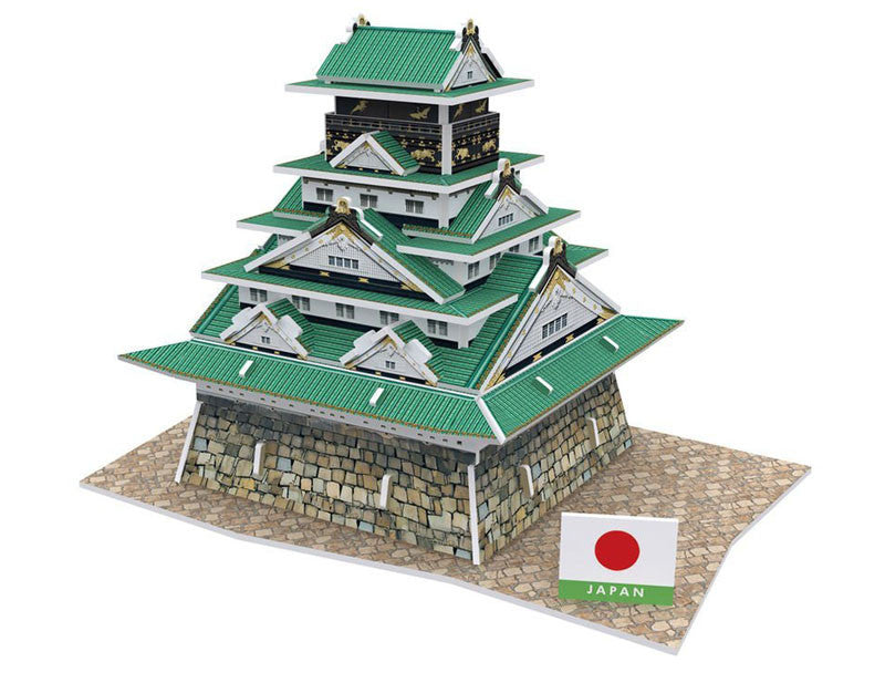 puzzle 3D japanese osaka castle