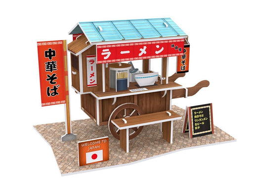 puzzle 3D japanese ramen cart