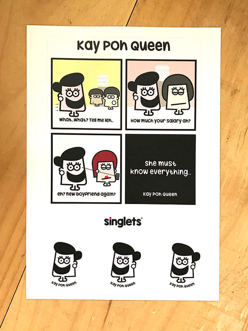 kay poh sticker set