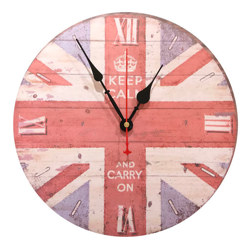 wall clock keep calm