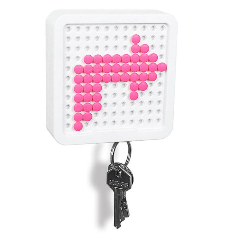message magnetic key holder