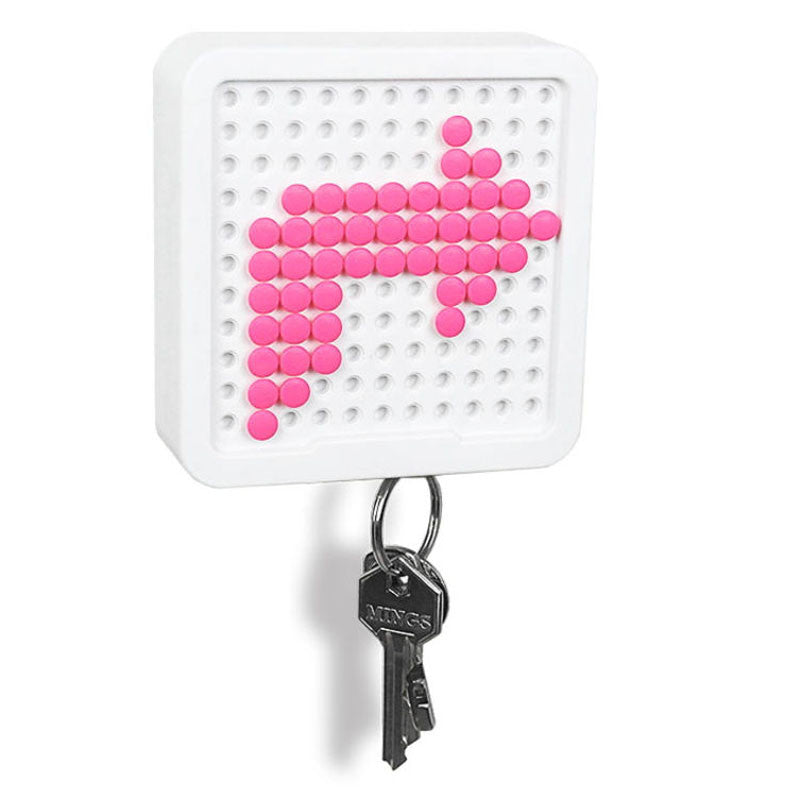 message magnetic key holder