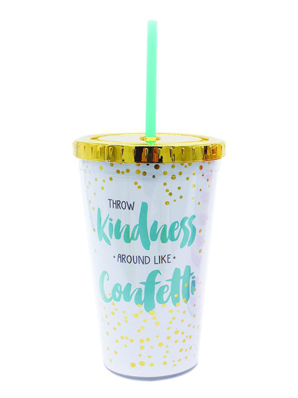 throw kindness tumbler