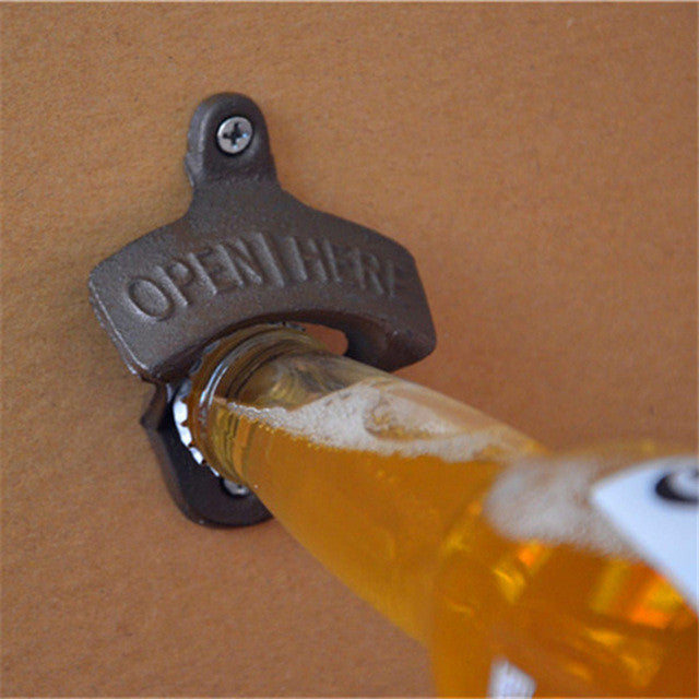 cast iron bottle opener