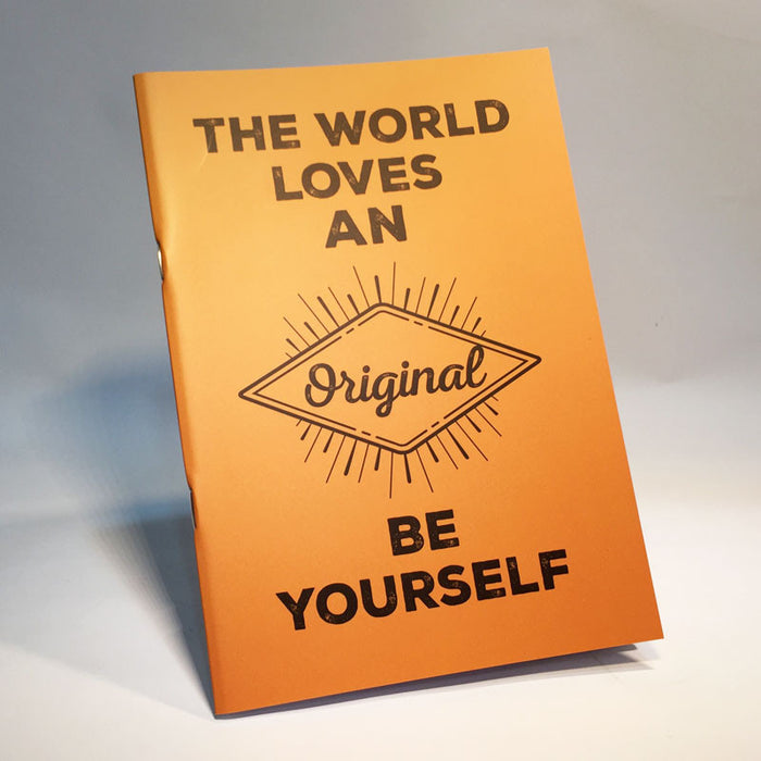 the world loves an original notebook