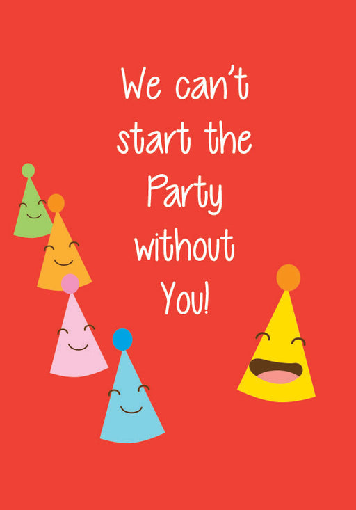 party without you! card