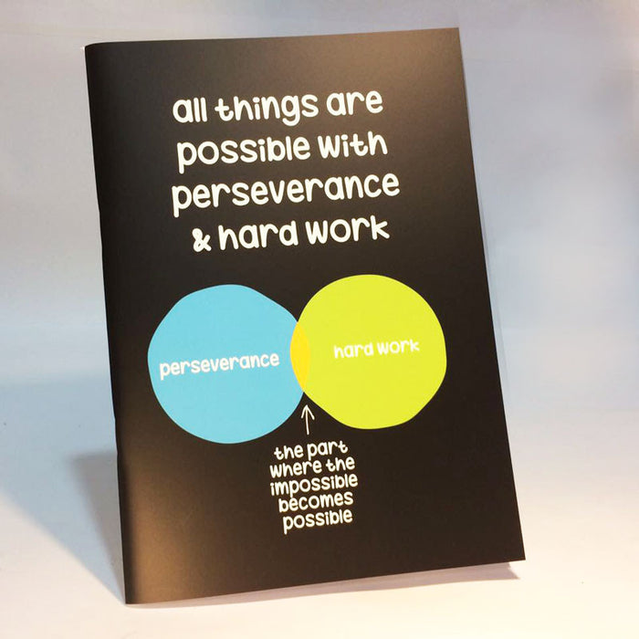 perseverance notebook