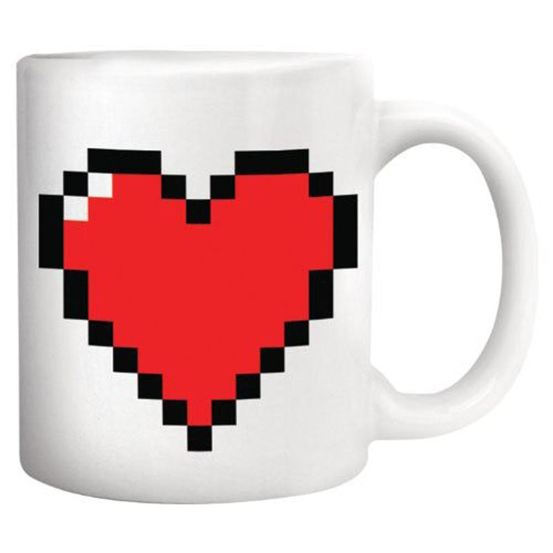 heart colour changing mug