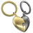 puzzle heart keyring