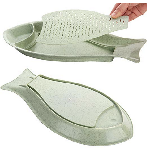 fish shape serving tray