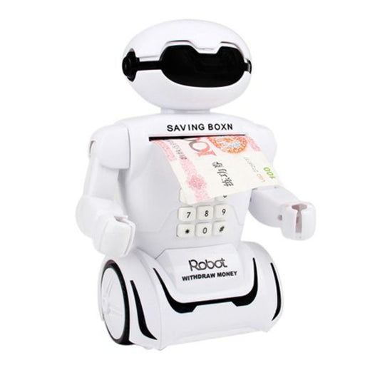 robot lamp & money bank