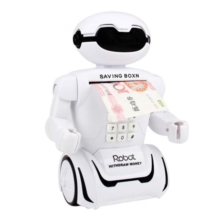 robot lamp & money bank