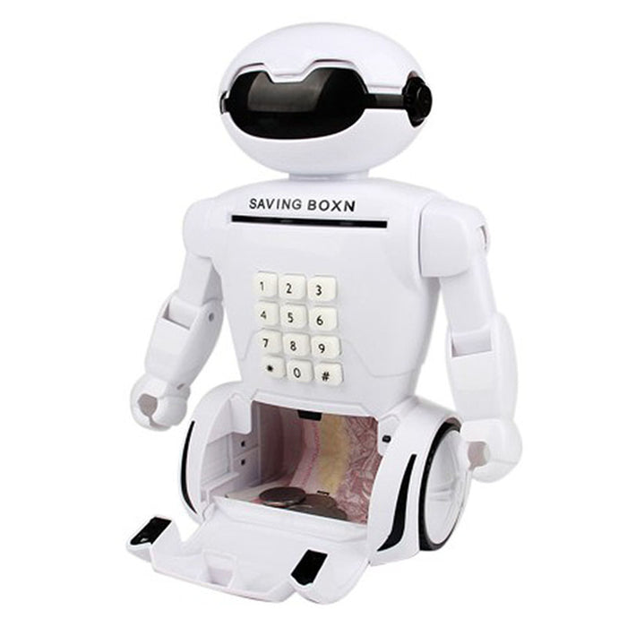 robot lamp & money bank