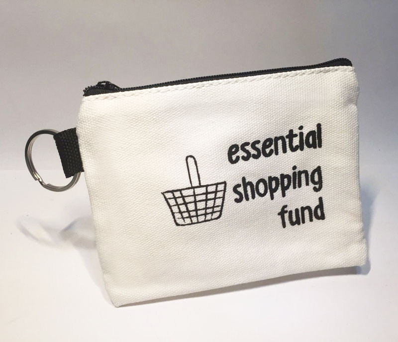 essential shopping fund coin pouch