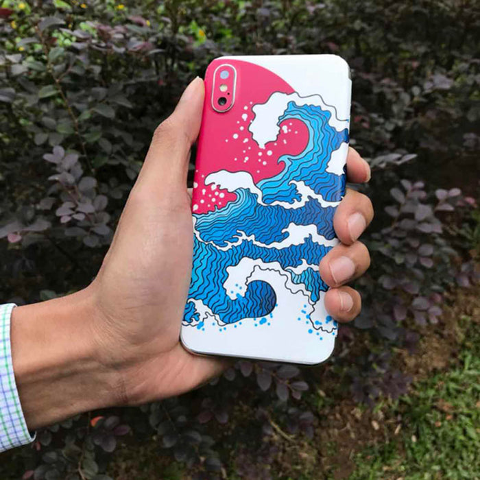 abstract paint skin