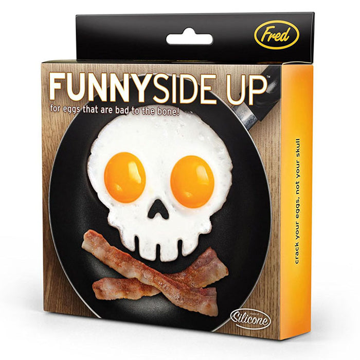 skull funny side up