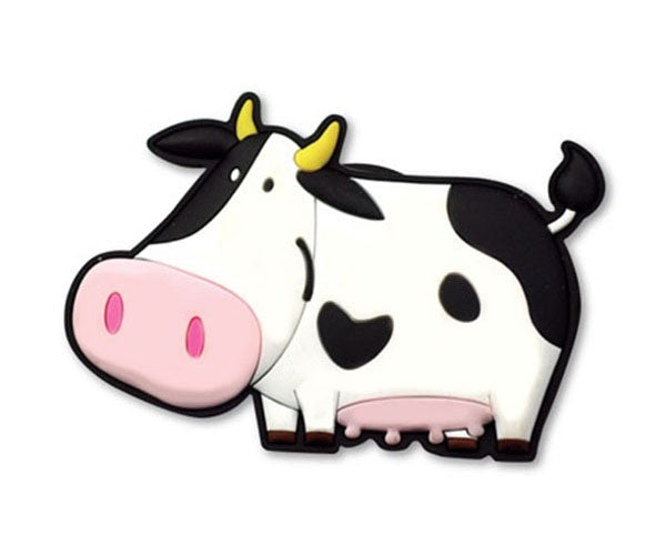 smiling cow fridge magnet