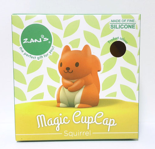 squirrel cup cap
